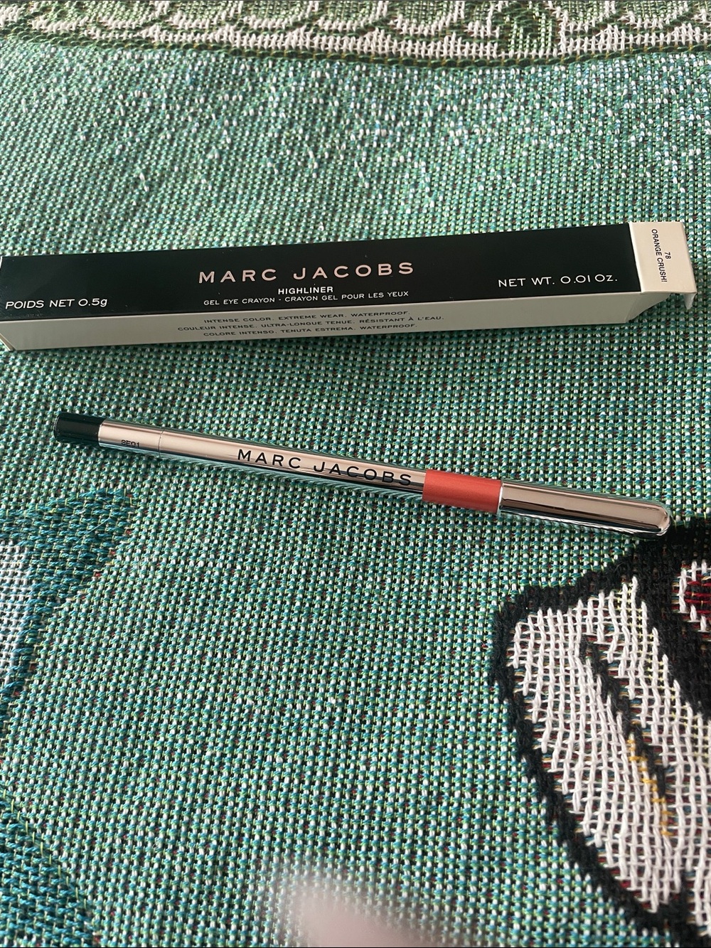 BNIB - Marc Jacobs Highliner Gel Eye Crayon Eyeliner - Orange Crush!